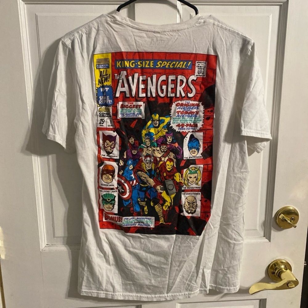 Marvel Avengers Comic Graphic Tee